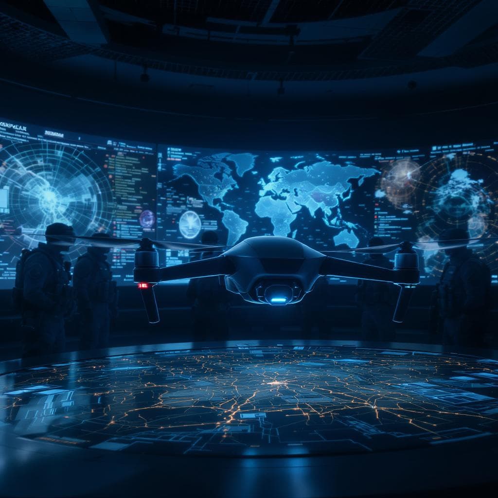 Defense technology background