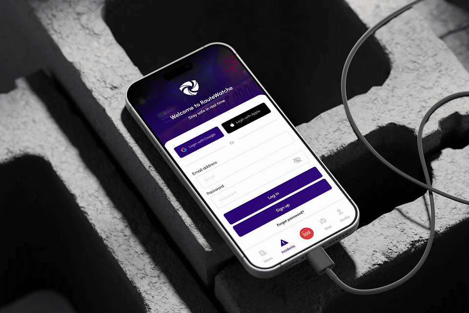 RouteWatche Mockup 0